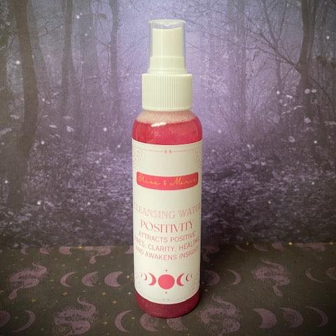 Elise & Marie Cleansing Water Smudge Spray - Positivity w/ Sweet Orange, Frankincense, and Myrrh
