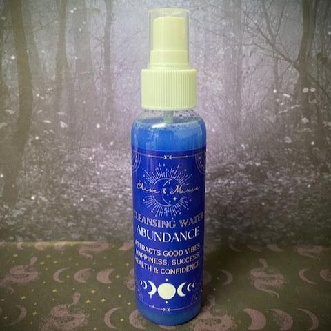 Elise & Marie Cleansing Water Smudge Spray - Abundance w/ Bergamot, Patchouli, and Lavender